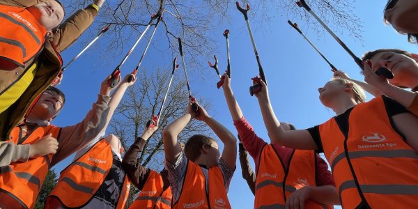 Foto: Scholen en verenigingen geven het goede voorbeeld tijdens grote voorjaarsopruimactie