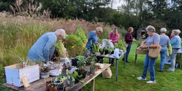Foto: Voorjaar bij Tuinvereniging Groei&Bloei, afdeling Noord-Veluwe
